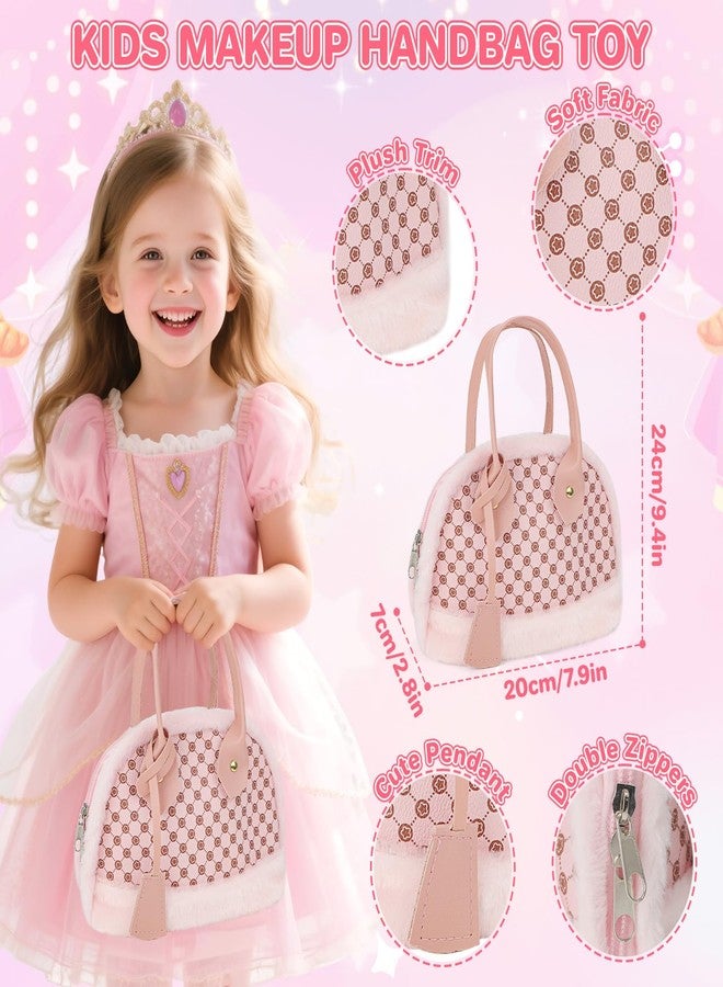 deAO Play Purse for Little Girls, Toddler Purse with Toy Camera Includes Handbag, Wallet, Pretend Make up Birthday Gift for Kids Girls 3 4 5 6 + - Image 4